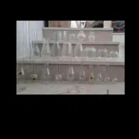 شیشه چراغ نفتی قدیمی وعتیقه فانوس گردسوزلمپازنبوری|کلکسیون اشیاء عتیقه|اصفهان, شیخ طوسی|دیوار
