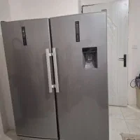یحپخچال فریزر دوقلو رنگ سیلور|یخچال و فریزر|کرج, سی متری صنعتکاران|دیوار