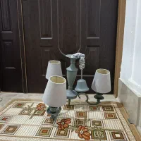 دو عدد لوستر|لوستر و چراغ آویز|کرمانشاه, |دیوار