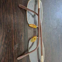 عینک دودی جنس عالی و فریم عینک طبی قفل درب آهنی