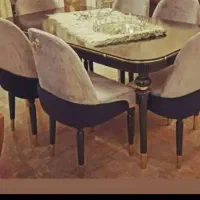 ۱۶بیا ببین منو چه نهارخوری هایی درس کردم587|میز و صندلی غذاخوری|دوگنبدان, |دیوار