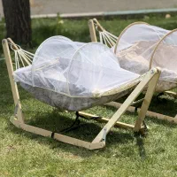 گهواره ننونوزادراتین مدل نیلی باتشک وساک حمل بانوج