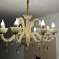 لوستر کلاسیک|لوستر و چراغ آویز|گنبد کاووس, |دیوار