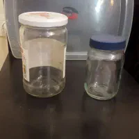 شیشه سایز رب و مربا تعدادی