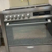 اجاق گاز فر دار ۵ شعله مارک هاردستون کاملا تمیز|اجاق گاز و لوازم برقی پخت‌وپز|بیله سوار, |دیوار