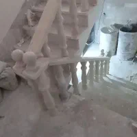 پخش ونصب نرده سنگی وسنگ  باربیکیو ابنما سنگکاری