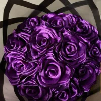 گل با روبان