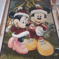 فرش اتاق کودک طرح میکی موس