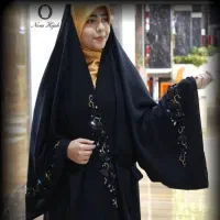 چادر ربان دوزی شده مزونی طرح غزاله