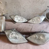 چراغ جلو تیبا و اگزوز