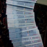 ۱۸عدداسکناس صدهزاری باامضاء همتی|کلکسیون سکه، تمبر، اسکناس|تبریز, |دیوار