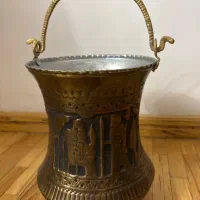 سطل آشغال مسی طرح هخامنشی