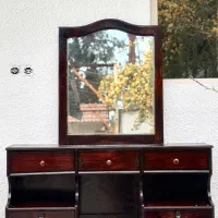 کنسول آرایش قدیمی چوبی