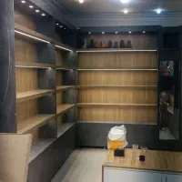دکورMDF|کتابخانه، شلف، قفسههای دیواری|کاشان, معلم|دیوار