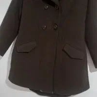 پالتو فوتر قهوه‌ای شیک وتمیز