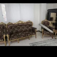 فروش مبل 9نفره چوبی سلطنتی درحدنو