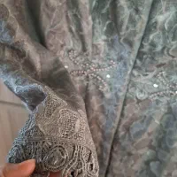 مانتو طوسی بلند