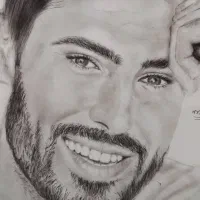 سفارش چهره  نقاشی سیاه قلم وه خرید|تابلو، نقاشی، عکس|اشتهارد, |دیوار