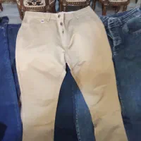 شلوار کتان کش اصل