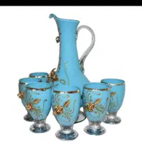 دکور فیروزه ای گل رز