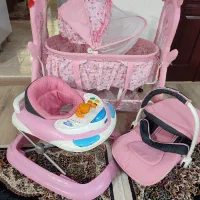 گهواره نوزادی وکریر و روروئک