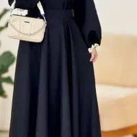 مانتو مشکی الیزه