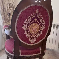 مبلمان 9 نفره چوب گردو در حد نو - پارچه نو|مبلمان خانگی و میز عسلی|تهران, میرداماد|دیوار