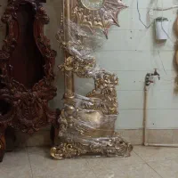 ساعت ایستاده چوب