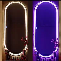 آینه قدی بک لایت لمسی نوردار فقط ۹۸۰ت