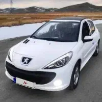 207 پانا سقف شیشه اتومات404 صفرکیلومترسفیدفول آبشن