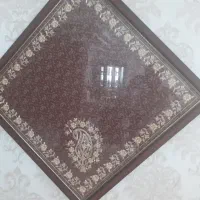 قاب ترمه سرمه دوزی و مروارید دوزی