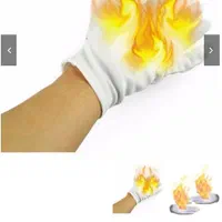 دستکش آتشین و دود از دست خالی فقط ارسال میشود