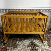 تخت ننویی تمام چوب ساخت دست چون نراد