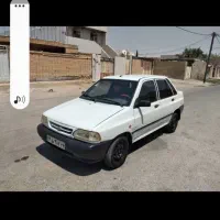 پراید سفید تمیز وخونگی، درب تعویضی سمت راننده|خودرو سواری و وانت|بندر امام خمینی, |دیوار