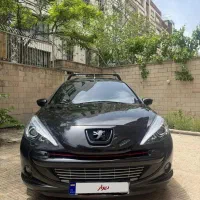 پژو 207 دنده ای TU5 مشکی مدل 97