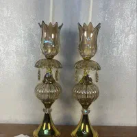 شمعدان لاله جفتی|صنایع دستی و سایر لوازم تزئینی|هشتگرد, شهرک ولیعصر (مصلی)|دیوار