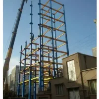 جوشکاری واجرای انواع اسکلت های فلزی