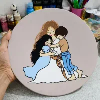 دیوارکوب تم مادر و فرزندان