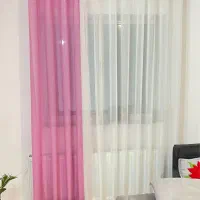 پرده آماده مینیمال ترک و پانچی|پرده، رانر، رومیزی|فریدون‌کنار, |دیوار