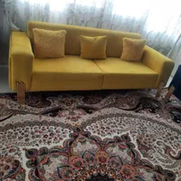 مبل راحتی هشت نفره تخت خوابشو|مبلمان خانگی و میز عسلی|تهران, شهرک فردوس (حسینی)|دیوار
