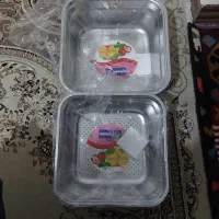 لگن و آبکش استیل نو|ظروف پخت‌وپز|قزوین, |دیوار