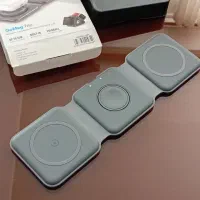 شارژر وایرلس سه کاره بازیک