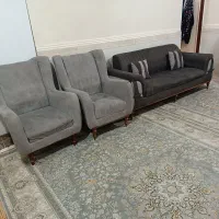 فروش یک دست مبل ۷ نفره|مبلمان خانگی و میز عسلی|اهواز, معین زاده|دیوار
