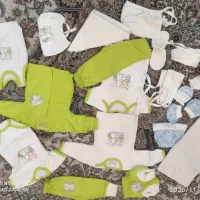 لباس نوزاد ۱۹تیکه در حد نو