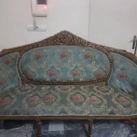 مبل ۹ نفره سلطنتی کلاسیک  با میز ناهار خوری ۱۰نفره