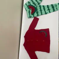 لباس نوزاد تیکه ای ۷۵ تومان