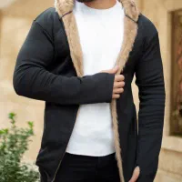 هودی مردانه لبه خز
