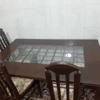 میز نهارخوری ۶نفره مناسب باغ و|میز و صندلی غذاخوری|تربت‌حیدریه, مظفریه|دیوار