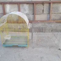 دو عدد قفس پرنده