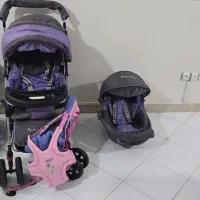 ست کالسکه و وسایل نوزاد